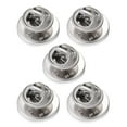 thumbnail image 1 of 5pcs Butterfly Pin Backs and Tie Tacks for Securing Lapel Pins Stainless Steel Secure Pin Clutches Brooch Backings, 1 of 9