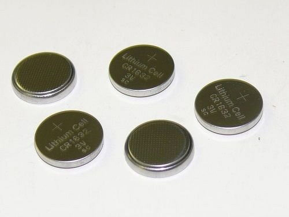  PKCELL CR1632 Battery,3V Lithium Button Coin Cell for Remote  Key Fob-5 Count : Health & Household