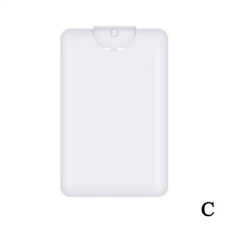 5pcs Card Shape Spray Bottle 20ml Travel Portable Perfume Spray 