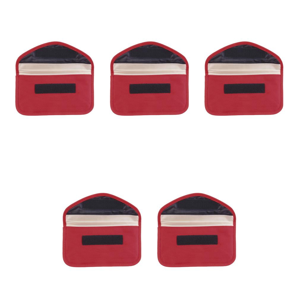 5pcs Cellphone Storage Bag RFID Blocker Mobile Phone Singal Shielding