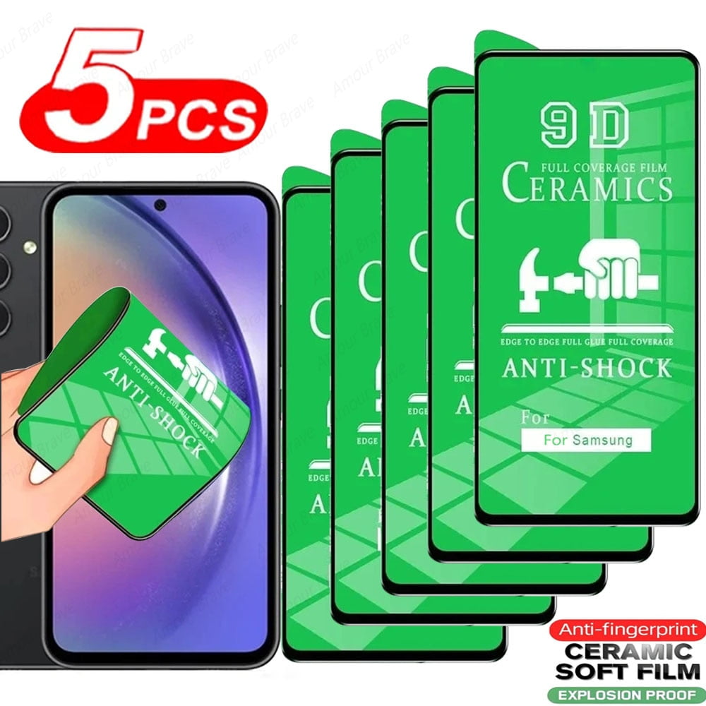 5pcs Clear HD Soft Ceramic Film For Samsung Galaxy A54 5G A52 A51 A71
