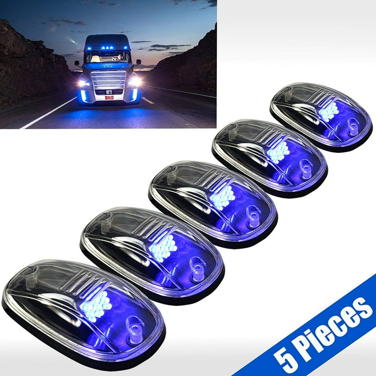 YUK 10 Pcs 3.8" 6 LED Side Led Arker Trailer Arker Lights For Trucks