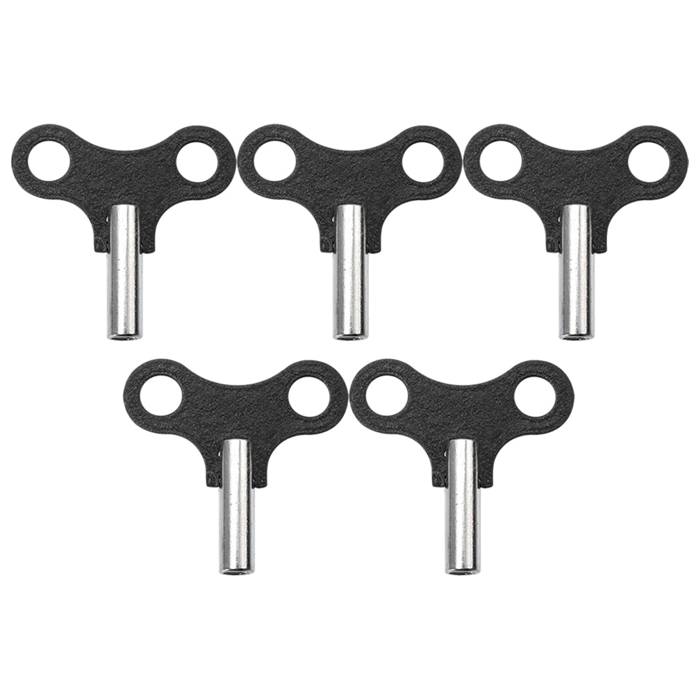 5pcs Clock Winding Key Metal Clock Repair Keys Sturdy Clock Winding Key