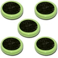 thumbnail image 1 of 5pcs Coin Cell Rechargeable Battery 200mAh NiMH 1.2V, 1 of 2