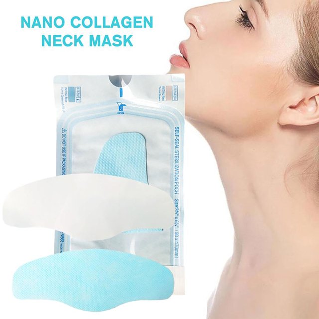 5pcs Collagen Water Soluble Neck Mask Hydrolyzed Collagen Water-Soluble ...