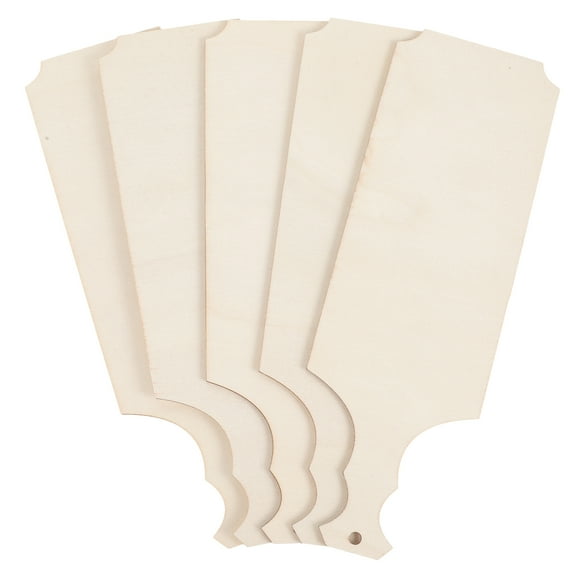 LHX 5pcs Craft Cutting Board Wood Craft Supplies Wooden Boards for Crafts Wood Crafts