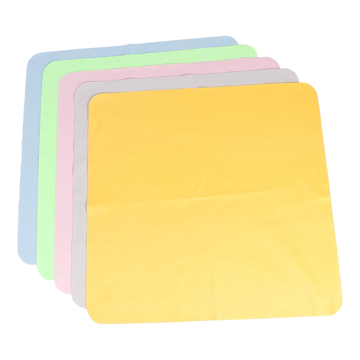 5pcs Creative Screen Cleaning Cloth Microfiber Wipe Cloth for Phone