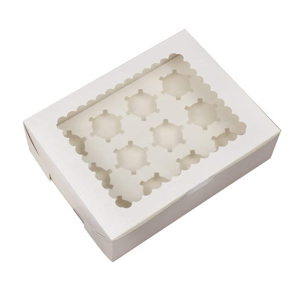 5pcs Cupcake Boxes Multifunction Wrapping Household Accessory for Birthday New Year Dessert Packaging