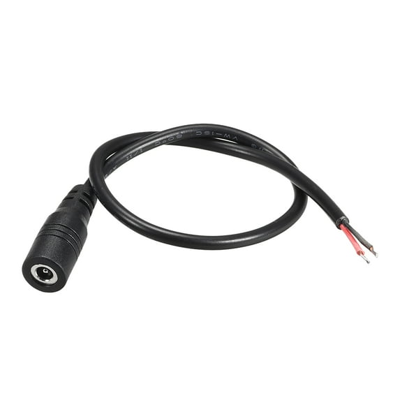 5pcs DC Power 4.0mm x 1.7mm 3A 22AWG 30cm,Female Plug Connector Pigtail