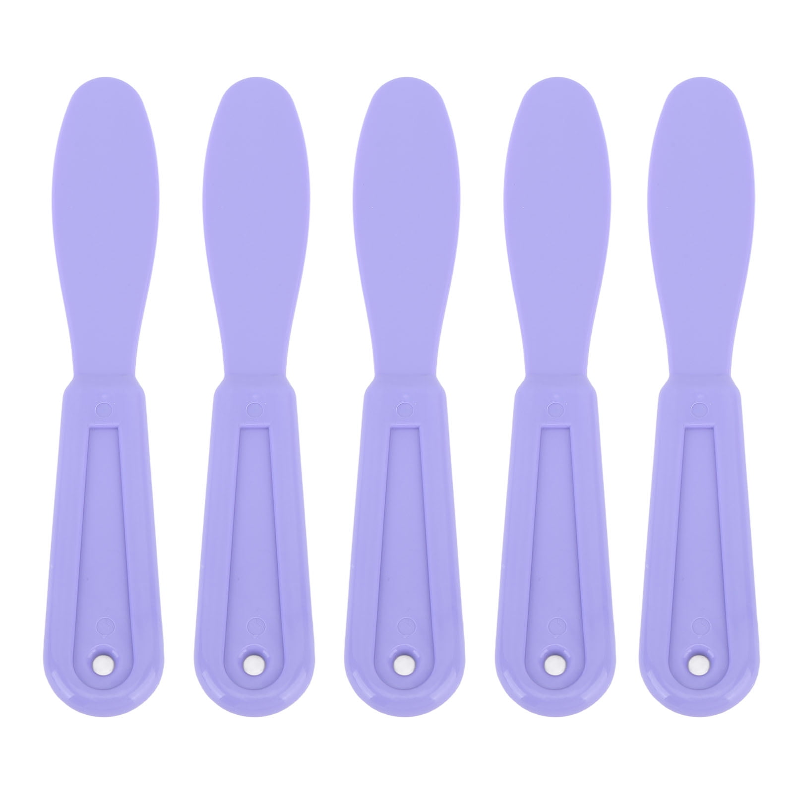 5pcs Dental Plastic Plaster Spatulas Mixing Knife for Alginate Impression Plaster Materials