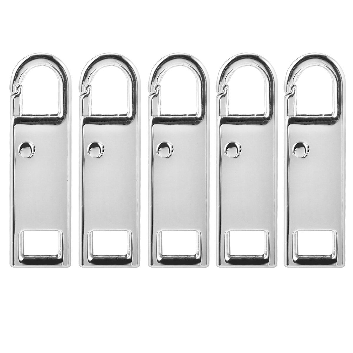 5pcs Detachable Zipper Pull Tab DIY Luggage Backpack Clothing