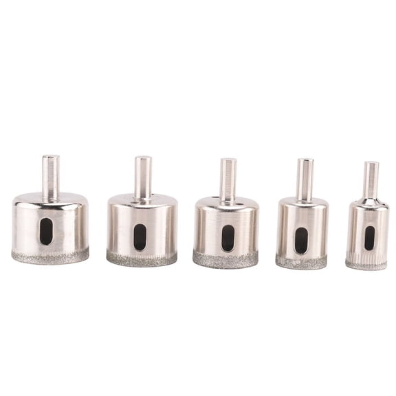 5pcs Diamond Tile Drill Bit Bits Set Cutting