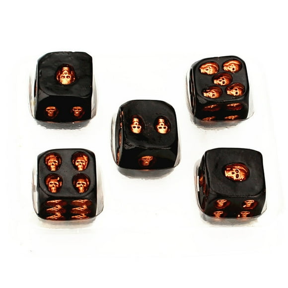 5pcs Dice Resin Skeleton Dice Set Scary Novelty Decorative 6 Dice Table Ornament Dice For Restaurant Bars 1.8cm (5pack) 55 65 75 85 Cm 12er Pack 60 X 60cm