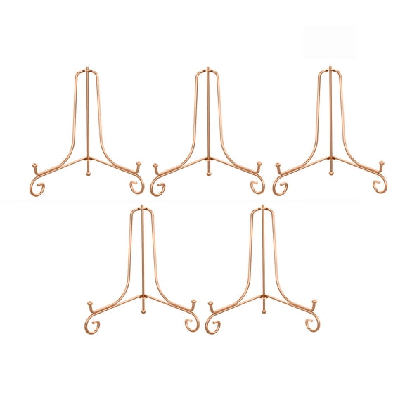 5pcs Display Stand Painting Board Photo Tablet Stand, Porcelain Plates Shelf Frame Artwork Base, Versatile Sturdy Showcase Holder, Home Office Table Desktop Art Photo Display Props
