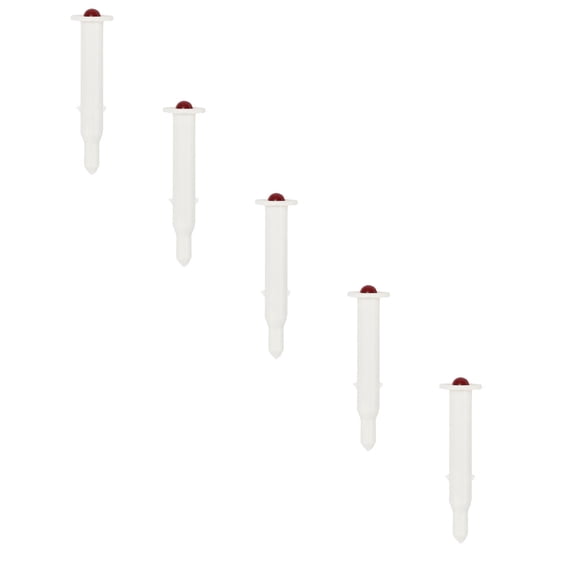 5pcs Disposable Turkey Thermometers, Instant Read Meat Dial, Accurate 79–82°C Core Temp, Fun Holiday Cooking & BBQ Timer, White Elephant Gift, One-Time Use