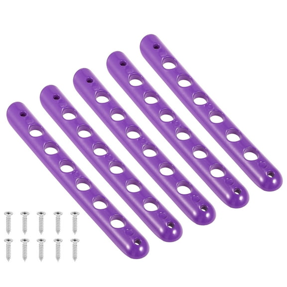 5pcs Door Handle Insert Decorative Strip Trim Covers for Jeep Wrangler 4 Door 2007-2018 Purple