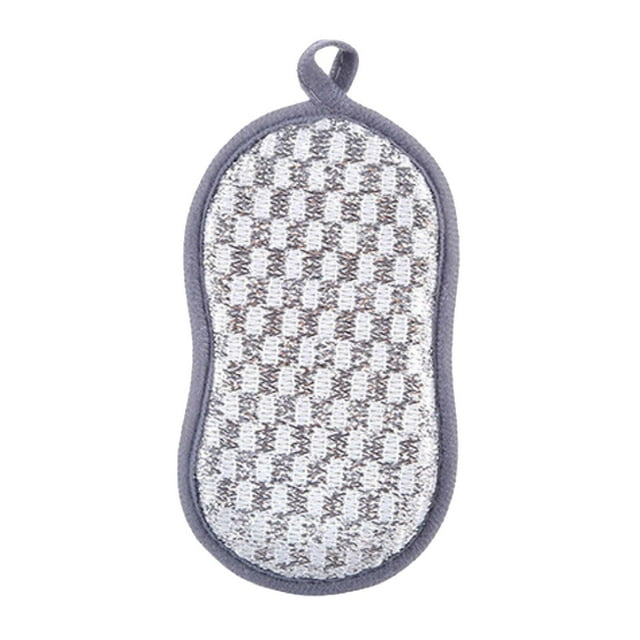 5pcs Double Dish Sponge Wipe Kitchen Sponge Rag