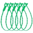 thumbnail image 1 of 5pcs Drain Clog Remover Tool 20" Drain Auger Shower Clog Remover for Sink,  Shower Drain Clogs Cleaning, Dark Green, 1 of 6