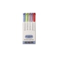 thumbnail image 1 of 5pcs Dual-Ended Highlighter Pen Set, Smooth Marking Key Pen, Non-Bleeding Ink Design for Notebooks and Journals, High-Value Colored Hand Account Pen, 10 ML Capacity, C, 1 of 6