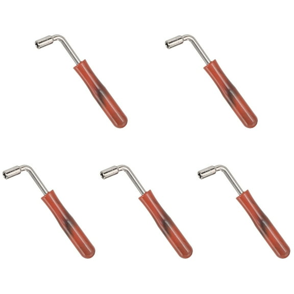 5pcs Dulcimer Tuning Lever Harp Tuning Wrench Dulcimer Adjustment Wrench Dulcimer Supply