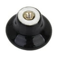 5pcs Durable Round Ceramic Kitchen Cupboard Drawer Door Knobs