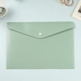 thumbnail image 1 of 5pcs Durable Student Supplies Large Capacity Stationery Bag File Organizer Document Bag A4 File Folders Envelope Folder GREEN 5PCS, 1 of 8