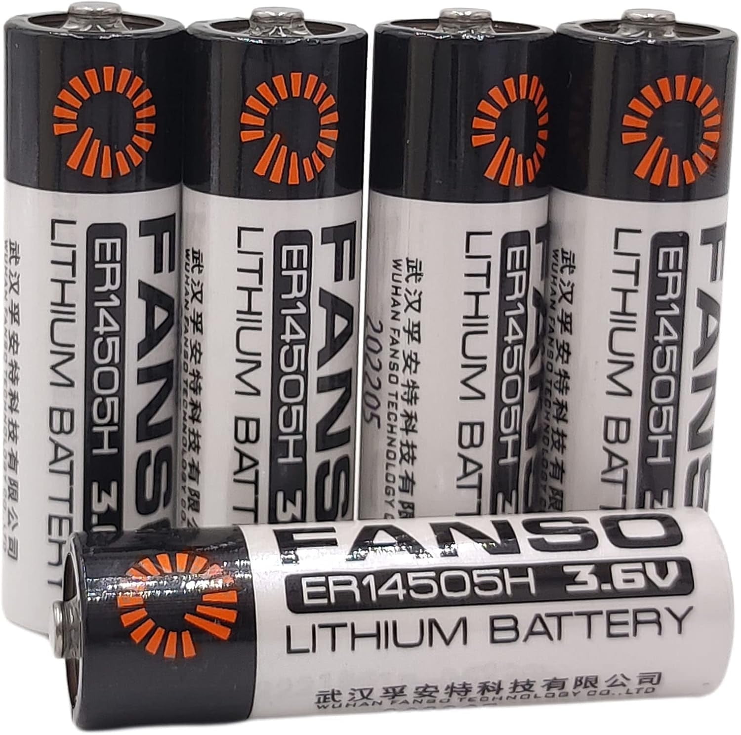 5pcs ER14505H AA 3.6V ER14505 LS14500 2700mAh Lithium Battery Power