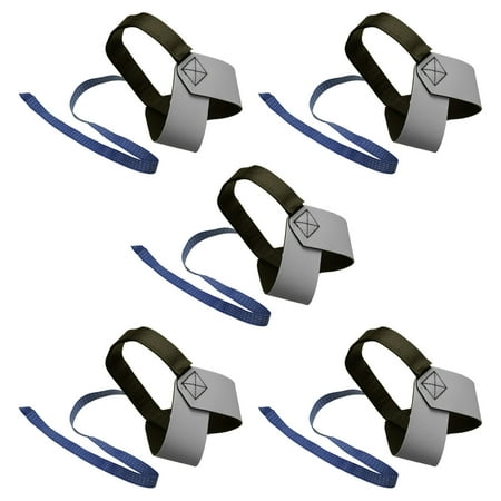 5pcs ESD Anti Static Foot Heel Straps Anti Static Wrist Strap Band Adjustable for Grounding Grey