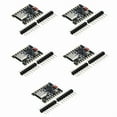 thumbnail image 1 of 5pcs ESP32-C3 Development Board ESP32 Mini WiFi Bluetooth Development Board Easy Expansion and Power Supply Flexibility,5 x Development board 10 x row of pins,Black, 1 of 6