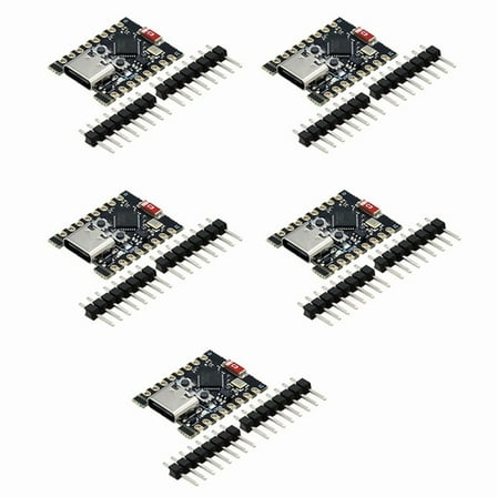 5pcs ESP32-C3 Development Board ESP32 Mini WiFi Bluetooth Development Board Easy Expansion and Power Supply Flexibility