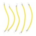 thumbnail image 1 of 5pcs Elastic Luggage Roof Rack Rope Accessory Fit for SCX10 1/10 Car Model Yellow15cm, 1 of 8