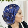 thumbnail image 1 of 5pcs Elegant Floral Lace Headscarf Women Big Flower Elastic Turban Beanie Head Scarf Wrap Hair Cap Hair Accessories for Women and Girls, 1 of 6