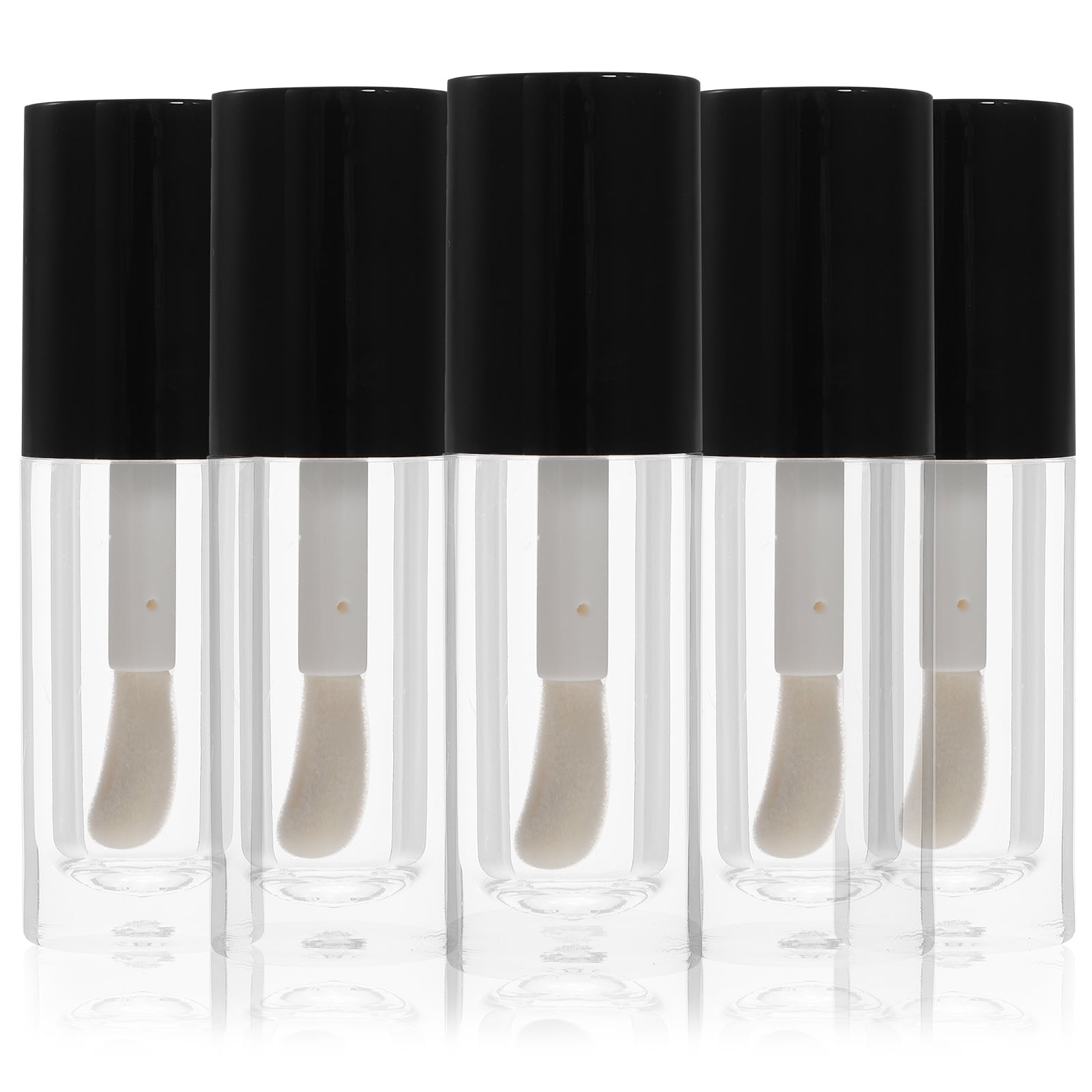 5pcs Empty Lip Gloss Tube with Wand Lip Gloss Containers Lip Balm Lip