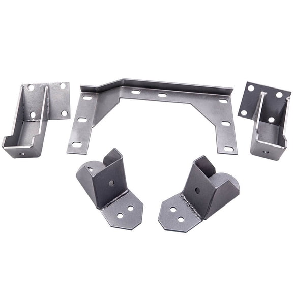 5pcs Engine Motor Swap Conversion Mount Set for Nissan 240SX S13 S14 1989-1998, Compatible with RB20DET RB25DET RB Series Engine, Automotive Engine Mounting Hardware Kit