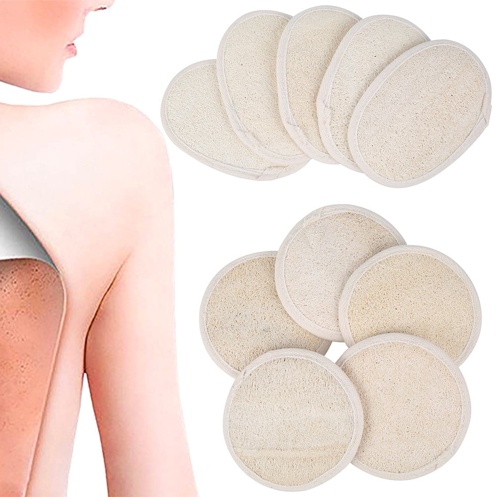50x Luffa Peeling Pads – Natürliche Körperpeelings Für Dusche & Bad