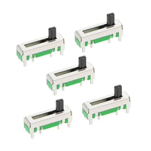 5pcs Fader Variable Resistors Mixer 18mm Straight Slide Potentiometer B203 B20K Ohm Linear Single Potentiometers