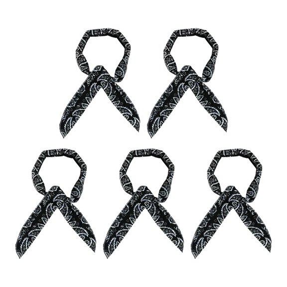 5pcs Fashionable Cooling Sports Hairband Breathable Sweatband For Fitness Running Daily Wear Hair Accessory