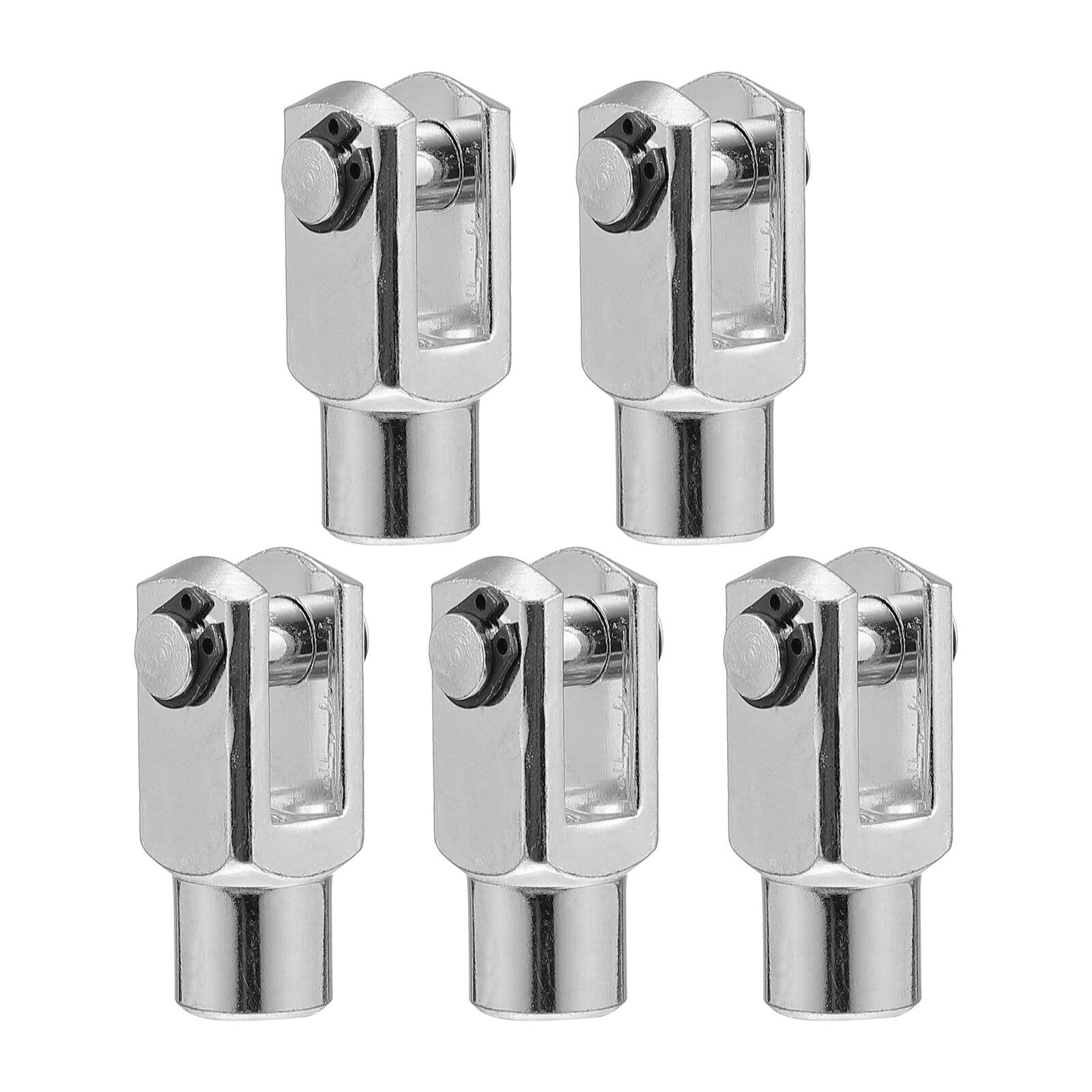 5pcs Female Thread Joint Air Cylinder Rod Clevis End Thread Cylinder Piston Rod Joint Connector