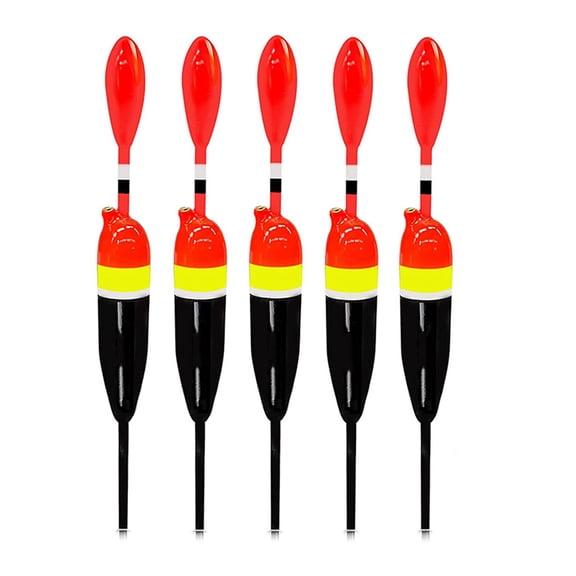 5pcs Fishing Tackle Accessories Slip Bobbers Balsa Floats Fishing Floats and Bobbers Crappie Trout Fishing Bobbers