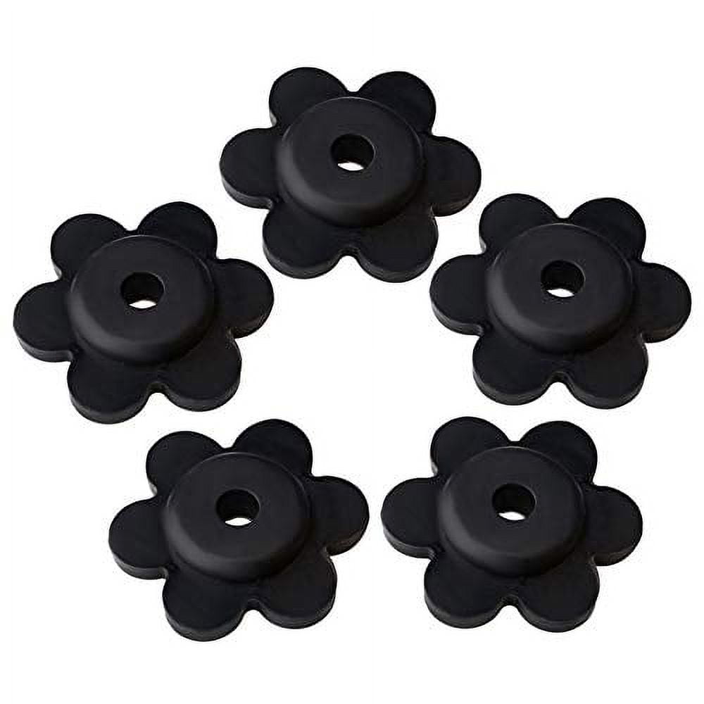 5pcs Flag Stops, Rubber Garden Flag Stoppers Flag Pole Stopper for