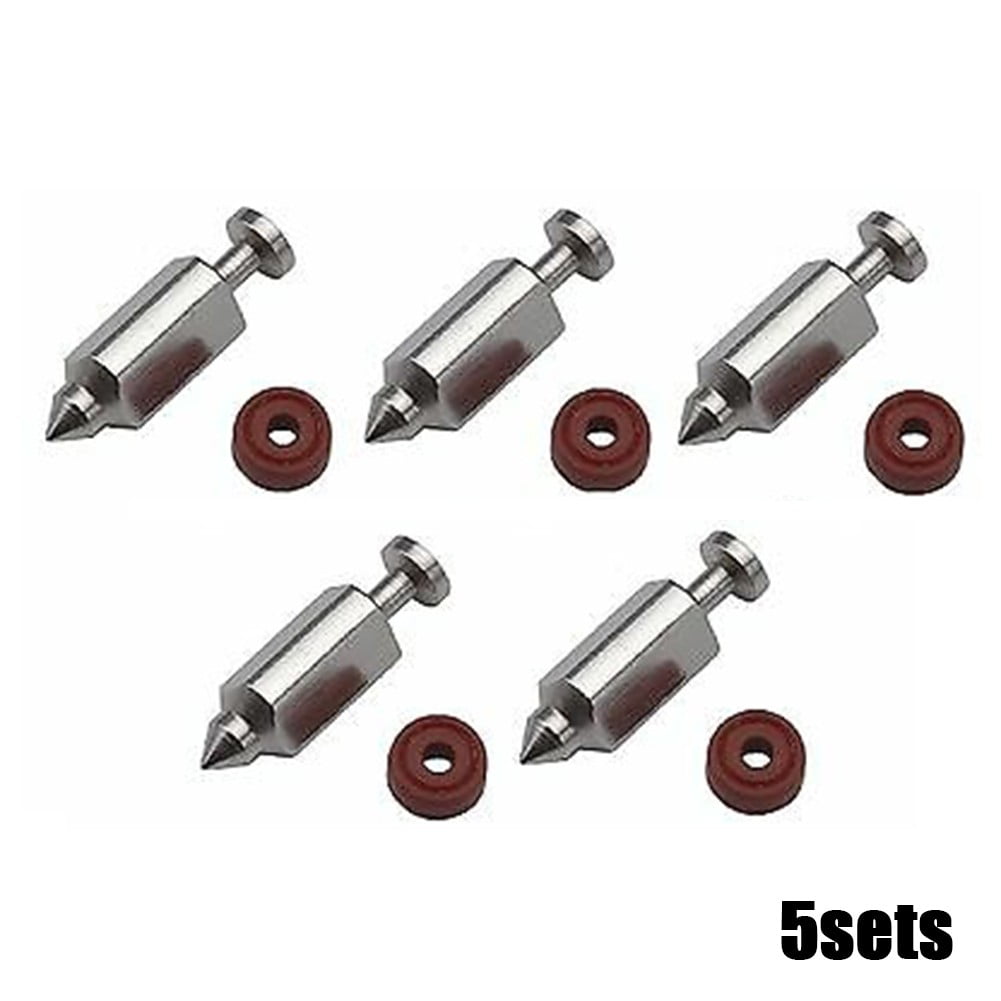 Damineding Carburetor Float Valve Needle – Fits Honda CBR600, VT600, NX650, XR650L, VF750C, CBR900RR – Viton Tip
