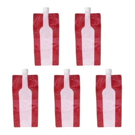 Tirrinia 3L Wine Carrier BPA Free Reusable Refillable Pouch with Spout Ideal for Travel Camping Walmart