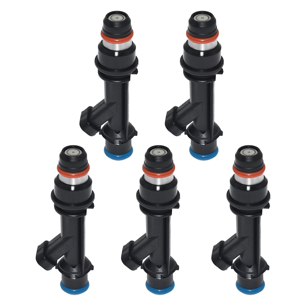 5pcs Fuel Injector For 04-2007 Chevrolet Colorado Isuzu GMC Hummer Saab 12589465