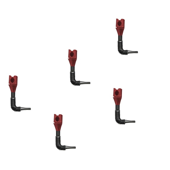 5pcs Funnels for Automotive Use Small Funnel Oil Change,Retractable Auto Fuel Funnel Clip On Bottles,Car Flexible Draining Tool Snap Funnel
