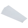 thumbnail image 1 of 5pcs Galvanized Steel Sheet, 18x5cm Metal Sheet Galvanized Steel Plate Panels 0.5mm Thick for Roof Flashing, 1 of 5