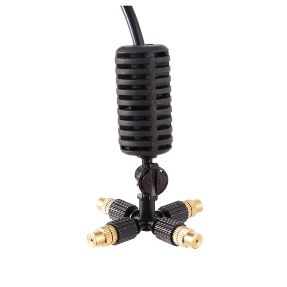5pcs Garden Greenhouse Atomization Irrigation System 4/5/6/7 Way, Adjustable Brass Sprayer Kit Park Botanical Garden Landscaping Tool ,Effortless Operation
