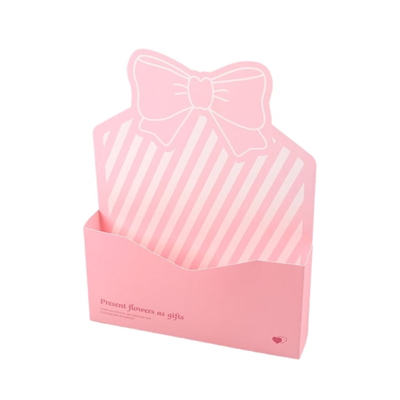 5pcs Gift Envelope Floral Envelope Gift Packaging Paper Box Flower Warpping Envelope Valentine's Day Florist Bouquet Case Empty Flower Gift Bin Flower Gift Paper Bag