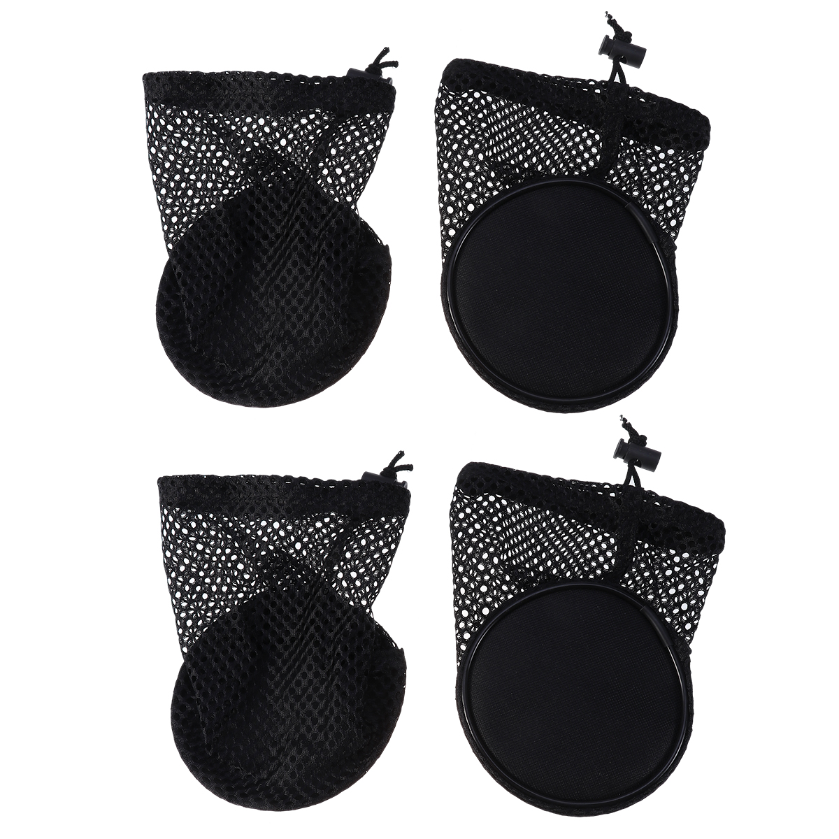 5pcs Golf Ball Mesh Bag Drawstring Golf Ball Bag Drawstring Tennis Bag