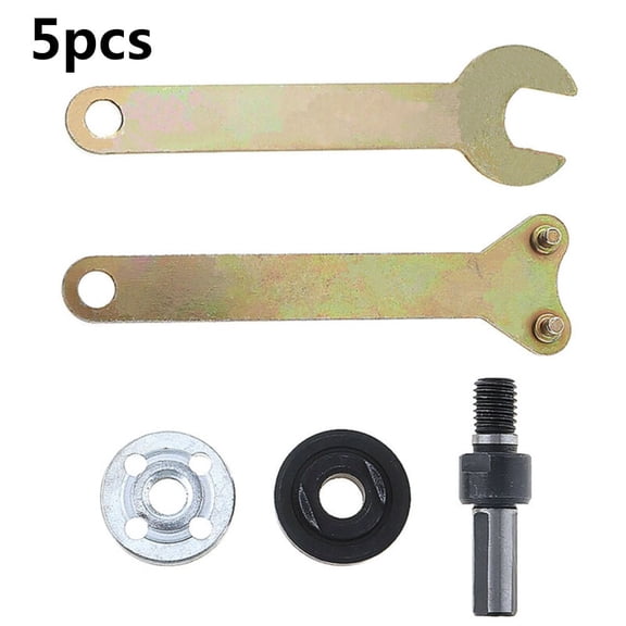 5pcs Grinder Wrench Spanner Lock Nut Flange Angle Fit For For For