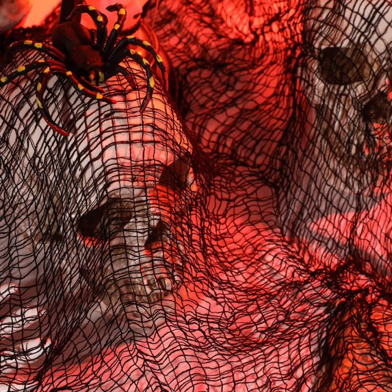 5pcs Halloween Decoration Cloth,Windows Doorways Cover Gauze Photography Prop